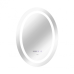 Дзеркало Qtap Mideya 500х700 з LED-підсвічуванням Touch, з антизапотіванням, з годинником, димером, рег.