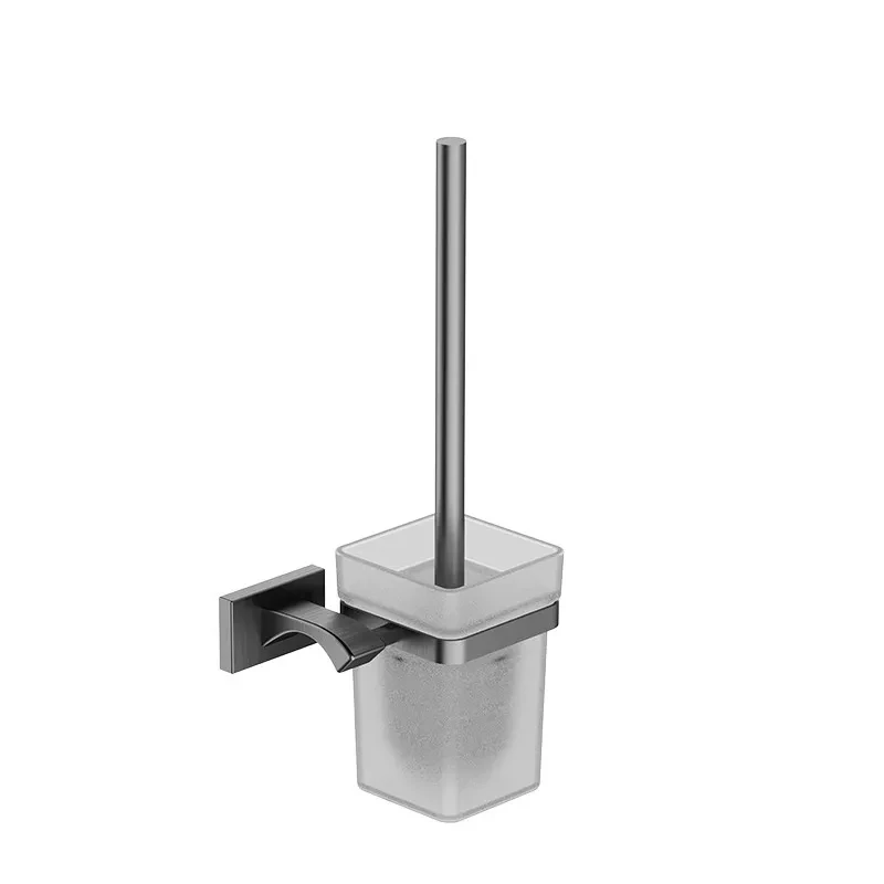 Йорж для унітазу настінний GAPPO G0710-9, збройова сталь Йорж для унітазу настінний GAPPO G0710-9, збройова сталь