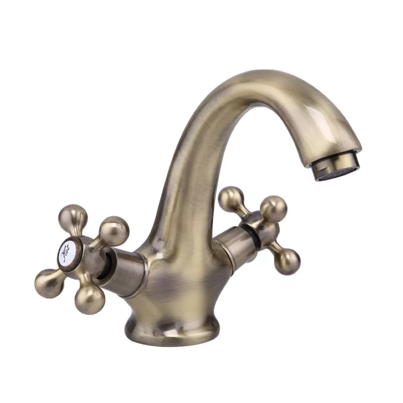 Змішувач для умивальника Frap F1019-4, бронза Змішувач для умивальника Frap F1019-4, бронза