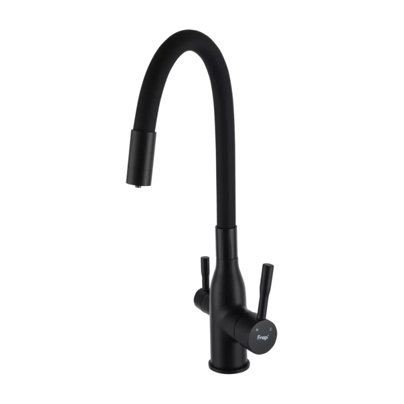 Змішувач для кухні під фільтр Frap F4396-6 з гнучким виливом Змішувач для кухні під фільтр Frap F4396-6 з гнучким виливом