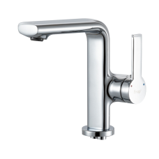 F1088 умивальник одноважі. літій вилив лат. корпус гайка Ø 35 (хром) In4210/1ult