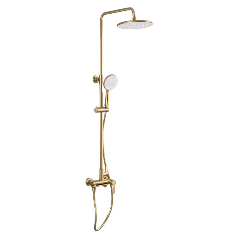 F2488-3 душ. система 3х функц. поворот.вів лат. корпус Ø 35 (сатин золотій)434ult