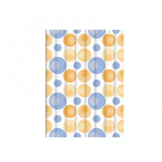 Шторка для ванної і душа Frap F8804, поліетилен, 180 x180 см, жовтий