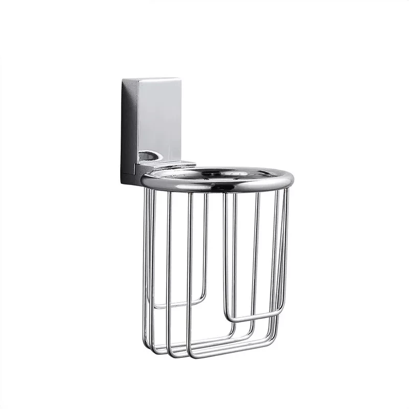 Тримач дезодоранту Frap F1803-4, дві накладки, білий/хром Тримач дезодоранту Frap F1803-4, дві накладки, білий/хром