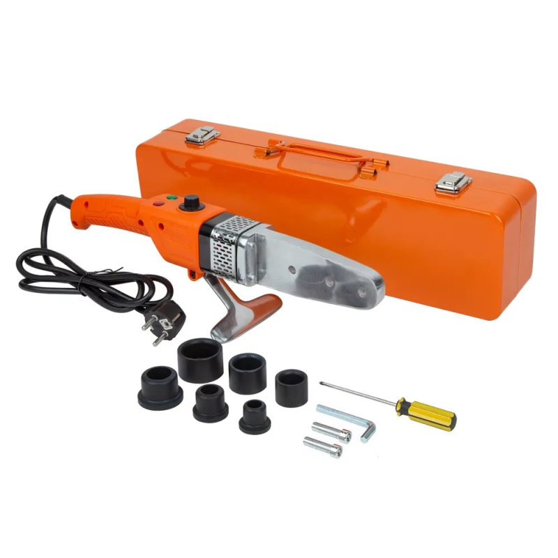 Зварювальний комплект для ППР труб WEZER CF-32-5, 800 Вт, насадки Ø20...32