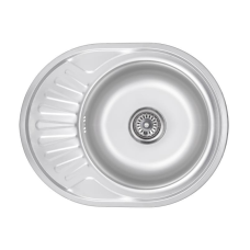 Кухонна мийка Lidz 5745 0,6 мм Satin (LIDZ574506SAT)