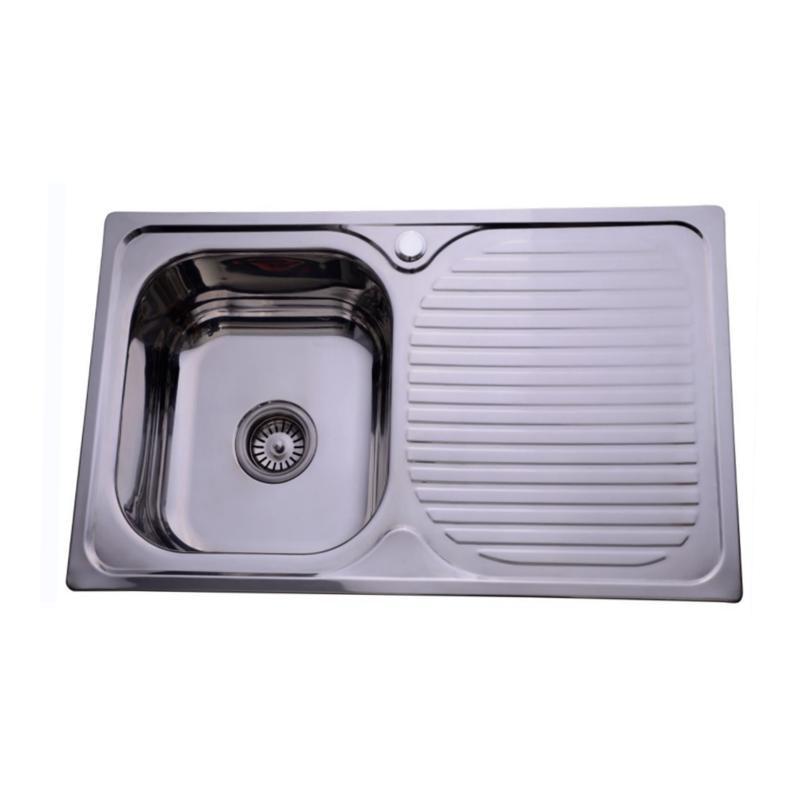 Кухонна мийка Lidz 7848 0,8 мм Satin (LIDZ7848SAT) Кухонна мийка Lidz 7848 0,8 мм Satin (LIDZ7848SAT)