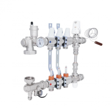 Колекторна група Icma 1“ 3 виходи, з витратоміром №K0111