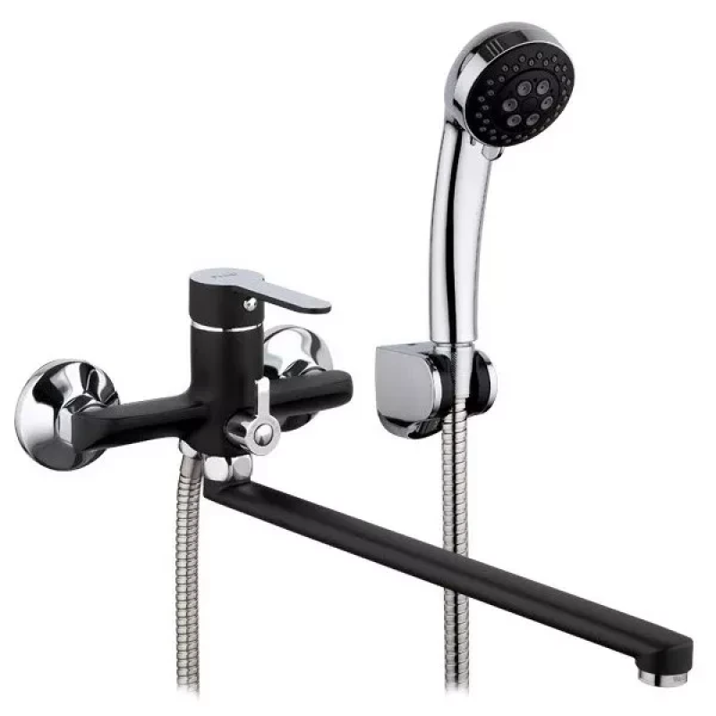 Змішувач для ванни Frap F2242, чорний/хром Змішувач для ванни Frap F2242, чорний/хром