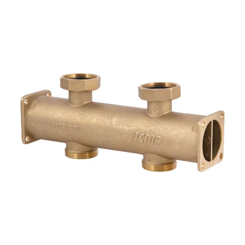 Збірний колектор Icma 1“х1“ 1/2 ВЗ з подвійною камерою №785