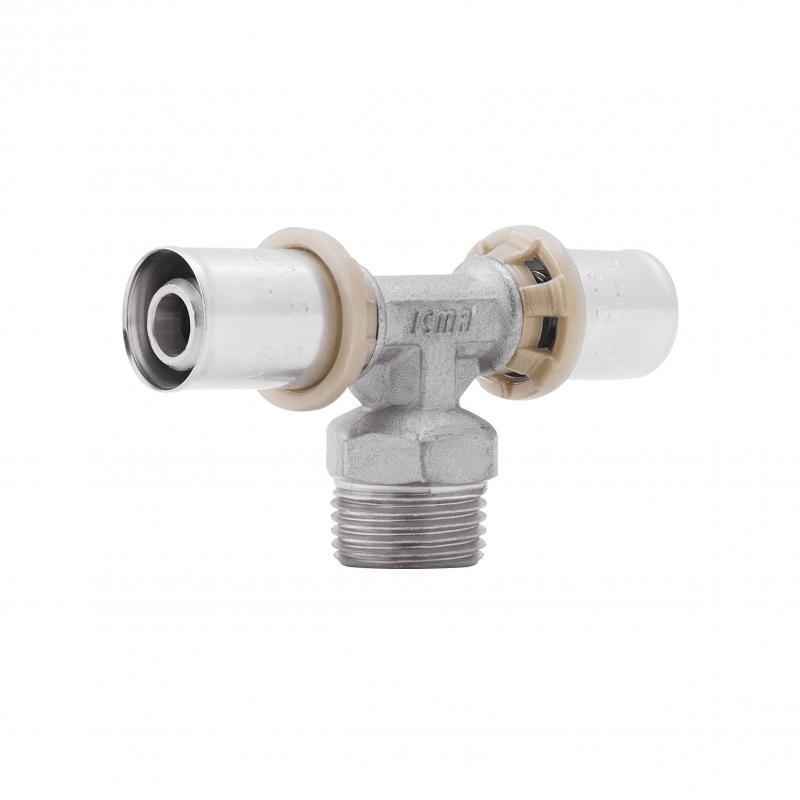 Трійник прес Icma 16х1/2“х16 ЗР №407 Трійник прес Icma 16х1/2“х16 ЗР №407