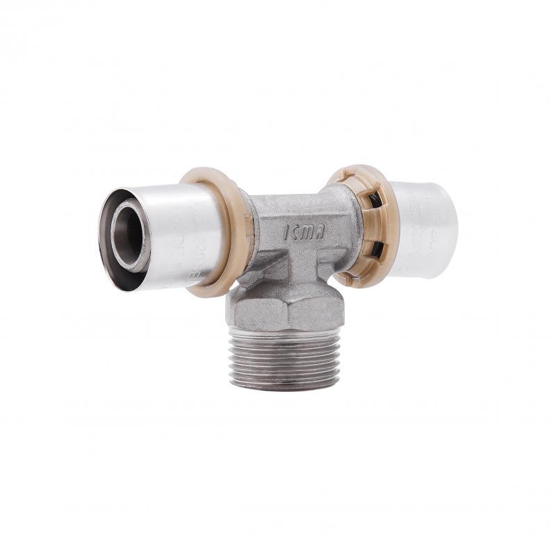 Трійник прес Icma 20х3/4“х20 ЗР №407 Трійник прес Icma 20х3/4“х20 ЗР №407