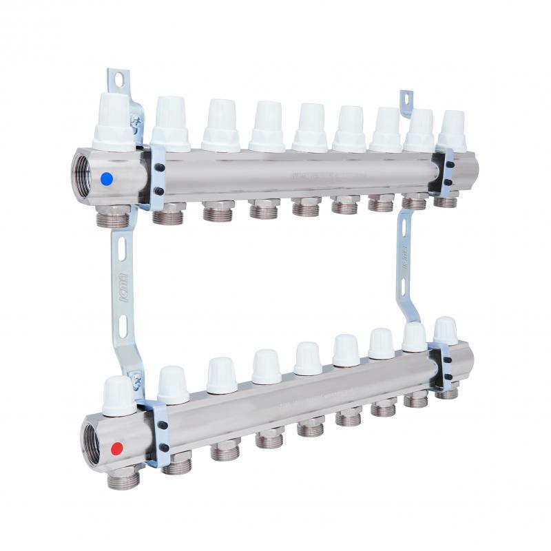 Колектор Icma 1“ 9 виходів, без витратоміра №K005