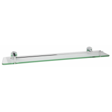 Полиця універсальна Qtap Liberty скляна 600 мм QTLIBCRM1153 Chrome