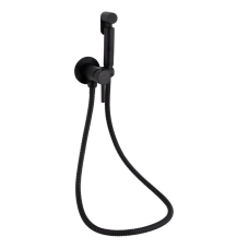 Набор для гігієнічного душу Qtap Inspai-Varius округлий QTINSVARBСRV00440001 Black Matt