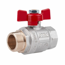 Кран кульовий Icma 3/4“ прямий №351