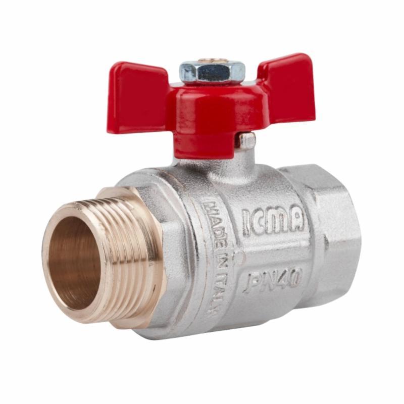 Кран кульовий Icma 3/4“ прямий №351