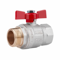 Кран кульовий Icma 1“ прямий №351