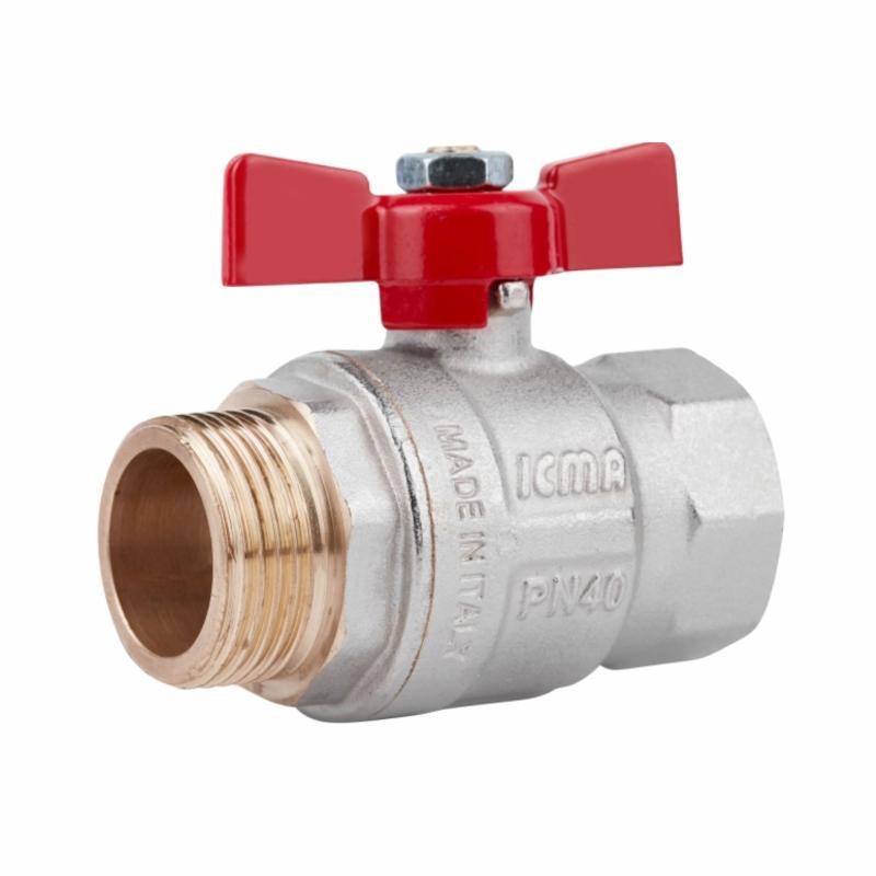 Кран кульовий Icma 1“ прямий №351 Кран кульовий Icma 1“ прямий №351