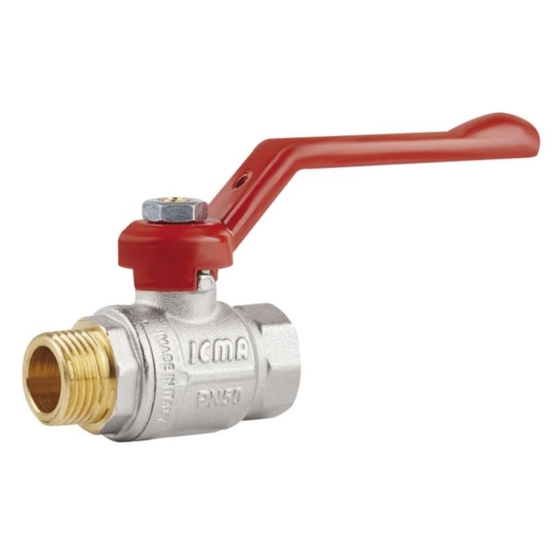 Кран кульовий Icma 1/2“ прямий №352 Кран кульовий Icma 1/2“ прямий №352