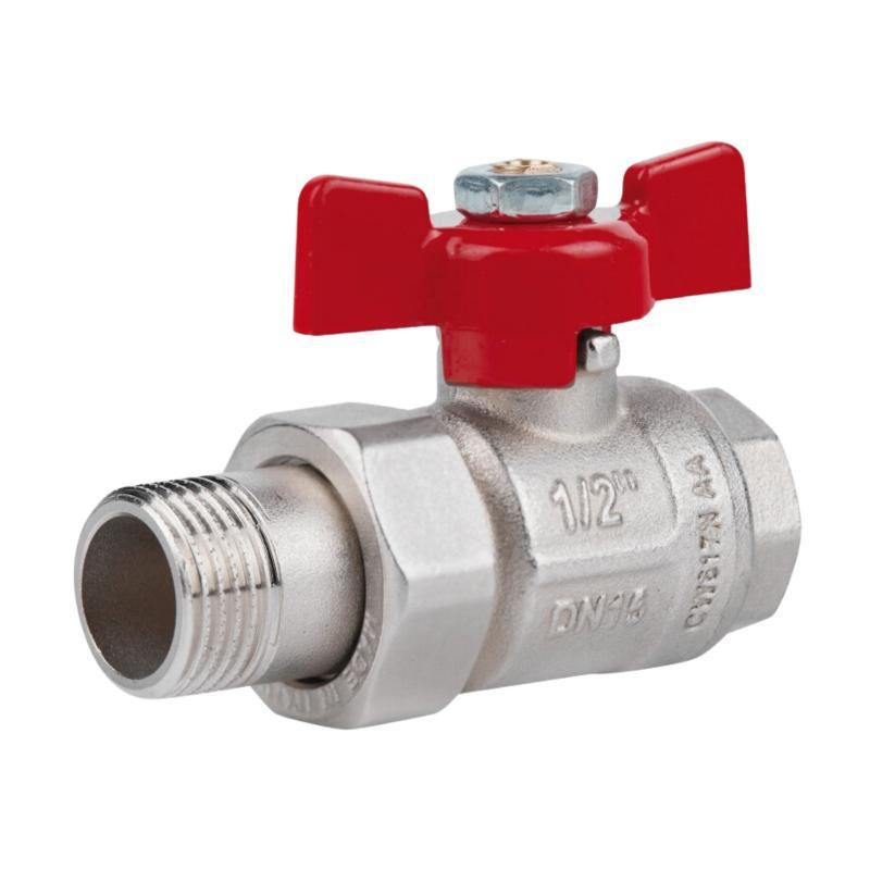 Кран кульовий “Американка“ Icma 1/2“ прямий №347 Кран кульовий “Американка“ Icma 1/2“ прямий №347