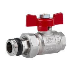 Кран кульовий “Американка“ Icma 1/2“ з антипротіканням прямий №348