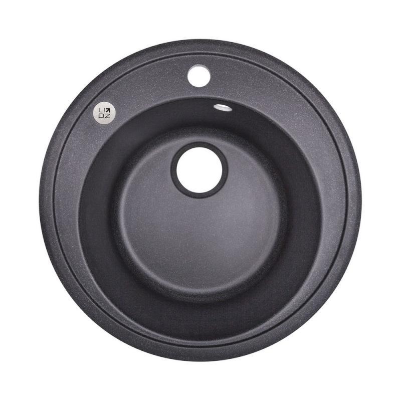 Кухонна мийка Lidz D510/200 BLA-03 (LIDZBLA03D510200) Кухонна мийка Lidz D510/200 BLA-03 (LIDZBLA03D510200)