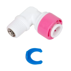 Кутовий фітинг із зворотним клапаном ITAL 1/8“РН x 1/4“Q (ST007A)