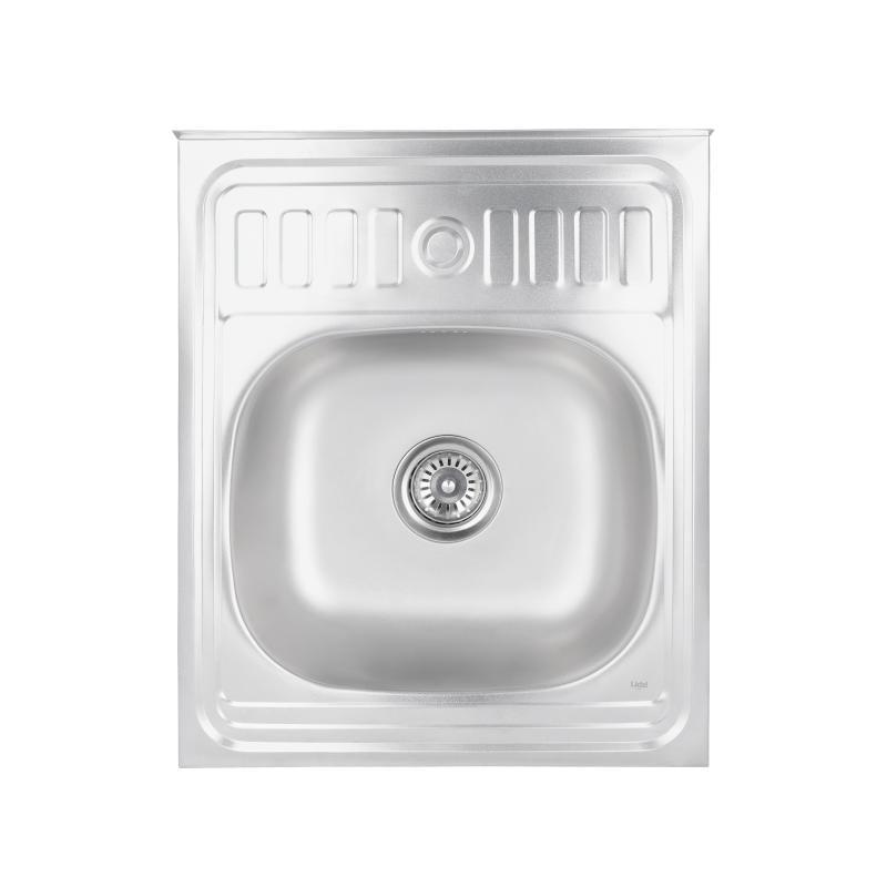 Кухонна мийка Lidz 6050 0,6 мм Satin (LIDZ605006SAT) Кухонна мийка Lidz 6050 0,6 мм Satin (LIDZ605006SAT)