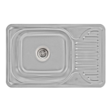 Кухонна мійка Lidz 6642 0,8 мм Micro Decor (LIDZ664208MICDEC)