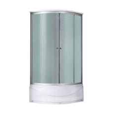 Гідромасажний бокс Lidz Tani SBM90x90.SAT.HIGH.FR, скло Frost 4 мм