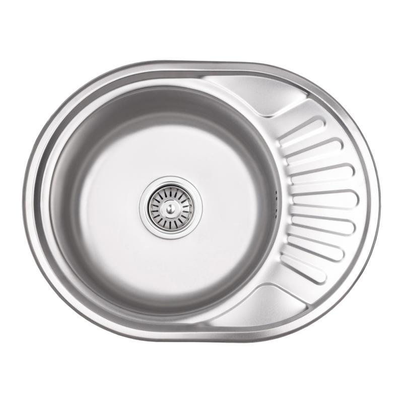 Кухонна мийка Lidz 5745 0,6 мм Micro Decor (LIDZ5745MDEC06) Кухонна мийка Lidz 5745 0,6 мм Micro Decor (LIDZ5745MDEC06)