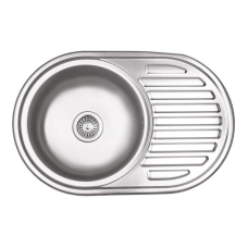 Кухонна мійка Lidz 7750 0,8 мм Micro Decor (LIDZ7750MDEC)