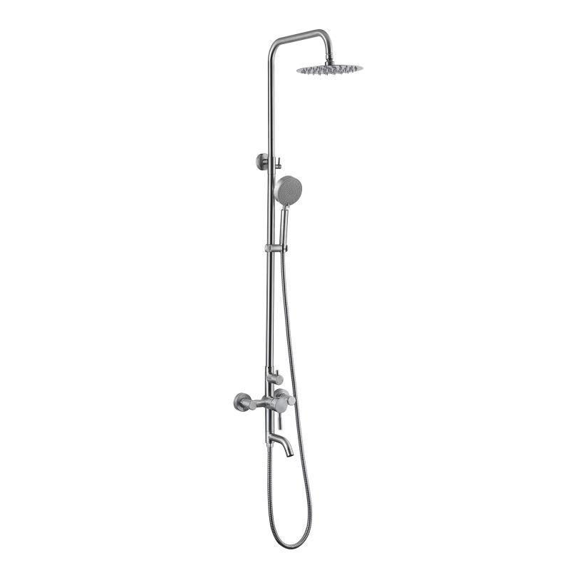 Душова система універсальна Lidz Aria 1030 на три споживача (з виливом) (k35) LDARI1030NKS34932 Nickel Душова система універсальна Lidz Aria 1030 на три споживача (з виливом) (k35) LDARI1030NKS34932 Nickel