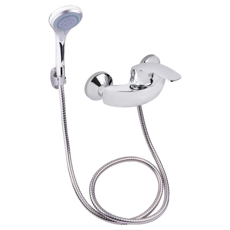 Змішувач для душу Lidz Mars 010 (з душовим гарнітуром) (k40) LDMAR010CRM34892 Chrome Змішувач для душу Lidz Mars 010 (з душовим гарнітуром) (k40) LDMAR010CRM34892 Chrome