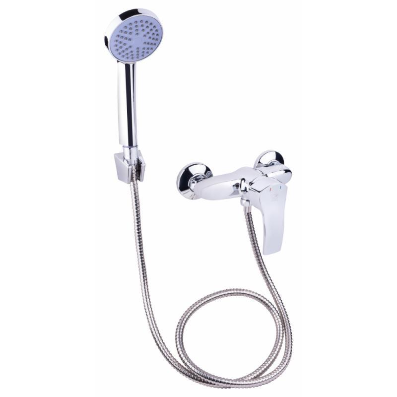 Змішувач для душу Lidz Anny 010 (з душовим гарнітуром) (k40) LDANN010CRM35124 Chrome Змішувач для душу Lidz Anny 010 (з душовим гарнітуром) (k40) LDANN010CRM35124 Chrome