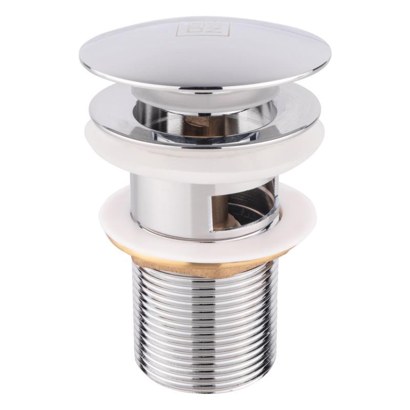 Донний клапан Lidz Tani 003 нажимний 1 1/4“ з переливом LDTAN003CRM32526 Chrome