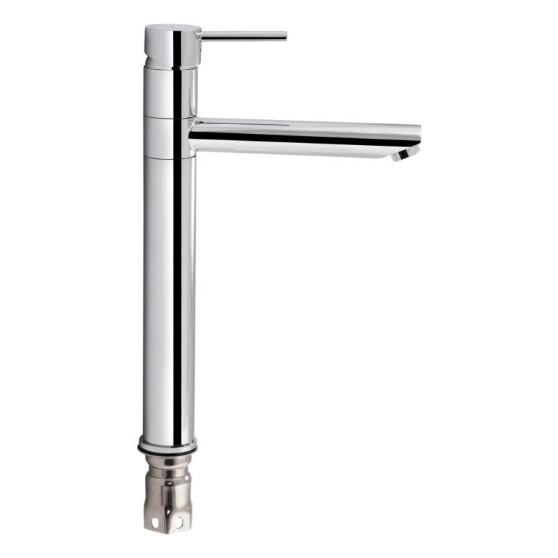 Змішувач для раковини Qtap Spring з поворотним виливом високий QTSPRCRM001XL Chrome Змішувач для раковини Qtap Spring з поворотним виливом високий QTSPRCRM001XL Chrome