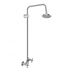 Душова система для кабані Lidz Lamb 1361 двовентильній на одного споживача LDLAM1361CRM35072 Chrome