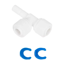 Трійник 1/4“стрижень x 1/4“цанга x 1/4“цанга (КРАТНО УПАКОВЦІ) (ST023-A)  {10}