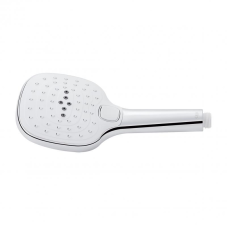 Лійка для ручного душу Qtap Rucni 120х120 мм прямокутна QTHLA120N3KCW Chrome/White