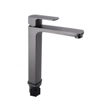 Змішувач для раковини Qtap Lipno високий QTLIPNO10H23101G Graphite