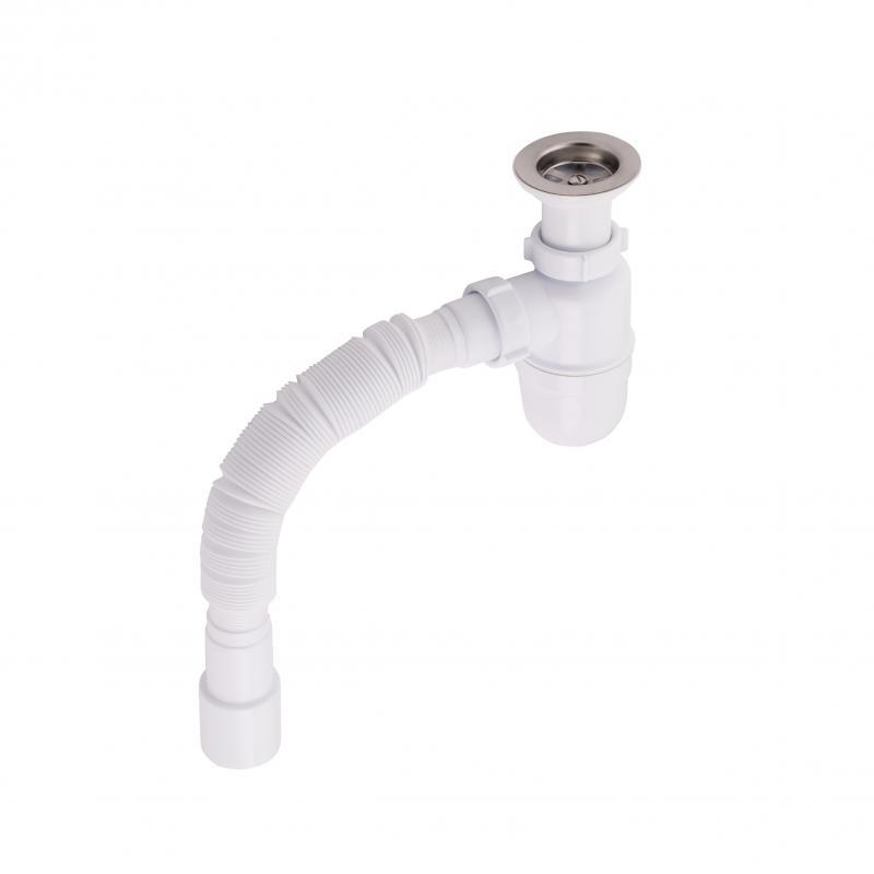 Сифон для раковини Lidz (WHI) 60 06 Y001 00 (вихід 50 мм) Сифон для раковини Lidz (WHI) 60 06 Y001 00 (вихід 50 мм)