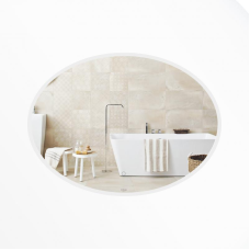 Дзеркало Qtap Virgo 780х580 з LED-підсвічуванням Touch, димер, рег. яскравості QT18783502W