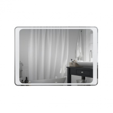 Дзеркало Qtap Leo 1000х700 з LED-підсвічуванням Touch, димер, рег. яскравості QT1178141870100W