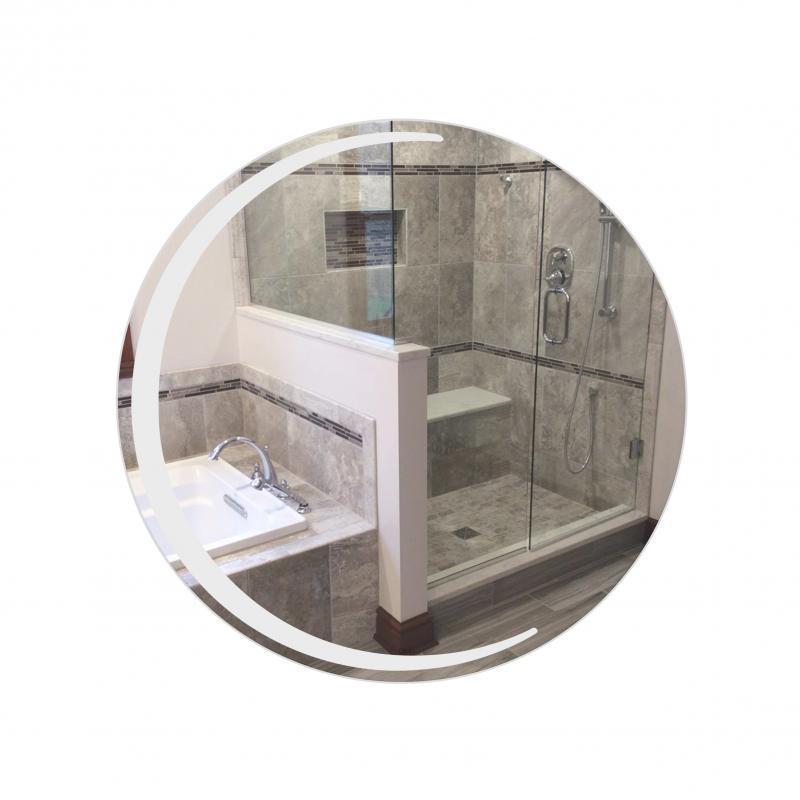 Дзеркало Qtap Robin R830 з LED-підсвічуванням, QT13782601W Дзеркало Qtap Robin R830 з LED-підсвічуванням, QT13782601W