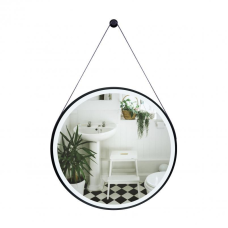 Дзеркало Qtap Robin R600 з LED-підсвічуванням, на ремені QT13786502B