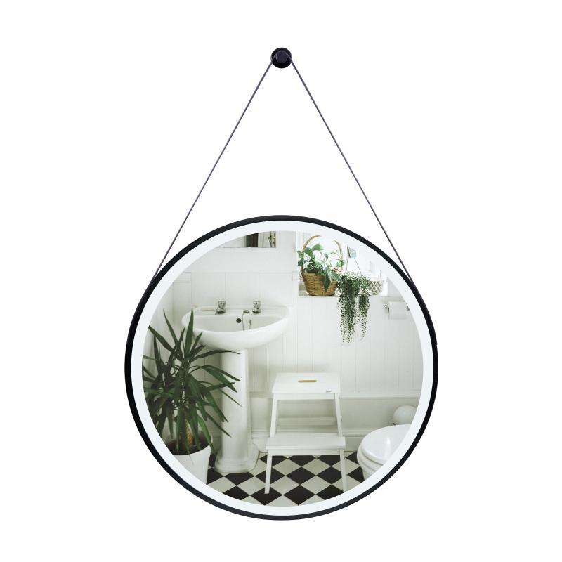 Дзеркало Qtap Robin R600 з LED-підсвічуванням, на ремені QT13786502B Дзеркало Qtap Robin R600 з LED-підсвічуванням, на ремені QT13786502B