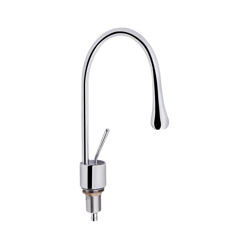 Змішувач для раковини Qtap Virgo з поворотним виливом QTVIR1066103C Chrome Змішувач для раковини Qtap Virgo з поворотним виливом QTVIR1066103C Chrome