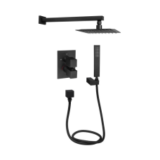 Душова система універсальна Qtap Aquarius термостатична прихованого монтажу на два споживача QTAQA65T103NGB